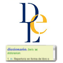 Diccionario RAE en bocadillo