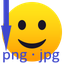 Save webP as PNG or JPEG (Converter)