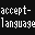 accept-language Toggle Button