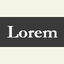 Preview of Lorem