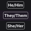Preview of Twitch Chat pronouns