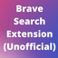 תצוגה מקדימה של Brave Search (unofficial)