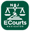 NJ eCourts Case Navigator ön görünüşü
