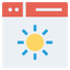 Brightness Control for Websites