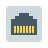 Wired network icon