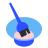 Hair dye icon