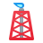 Gas rig icon