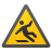 Slip hazard symbol