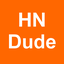 Vista previa de HN-Dude