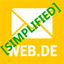Simplify Web.de
