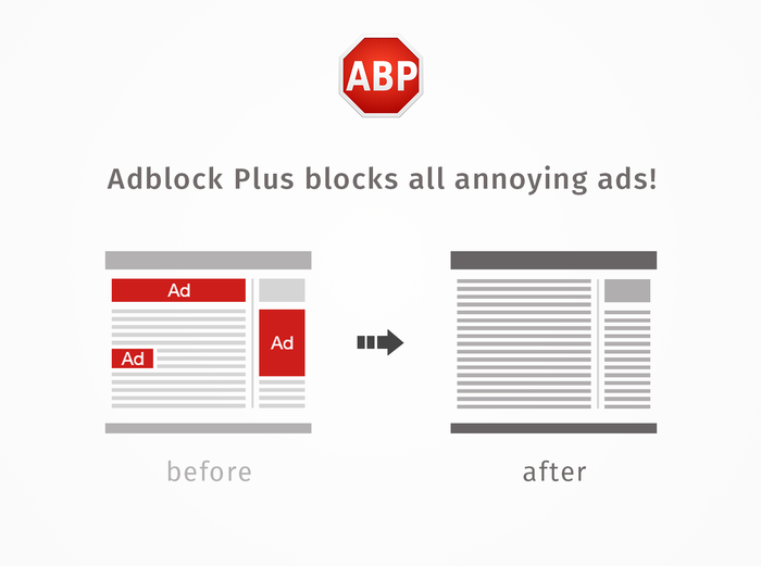 Adblock Plus promo image