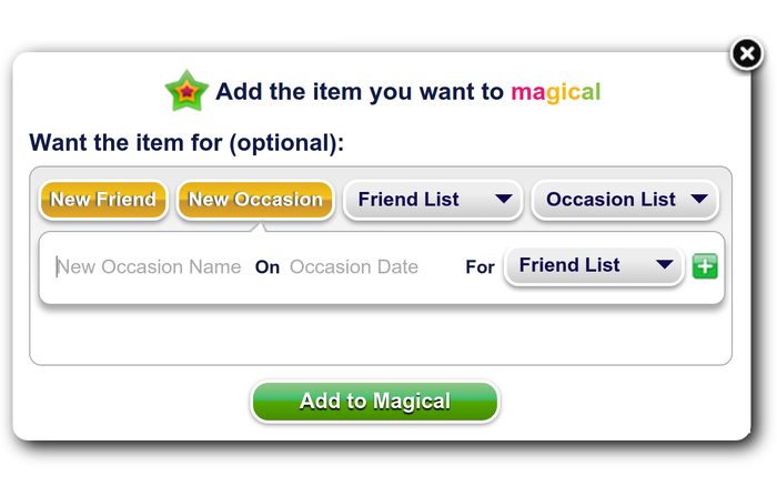 Add Item to Magical