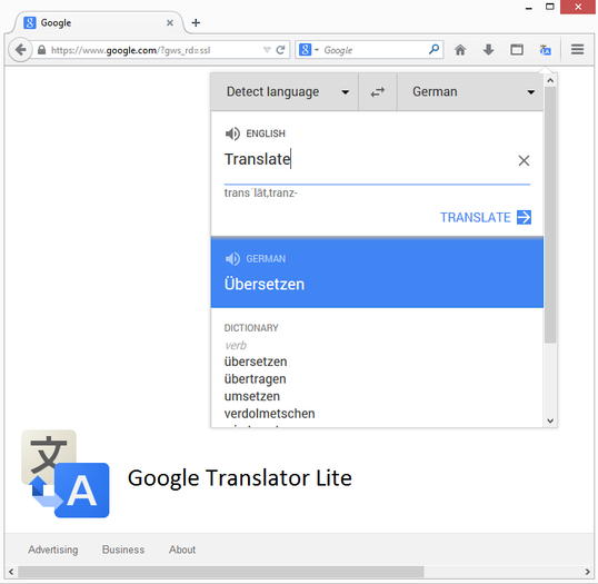 Google™ Translator Lite