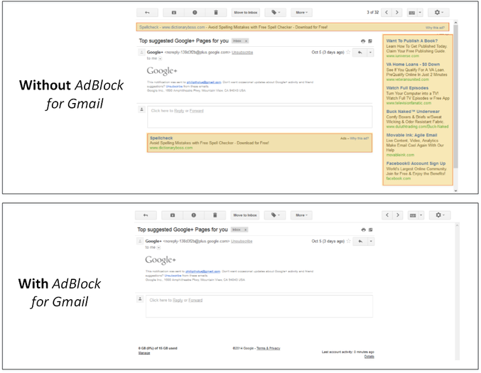 AdBlocker for Gmail™