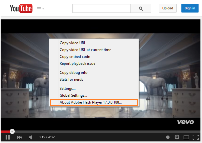 Flash Player for YouTube™