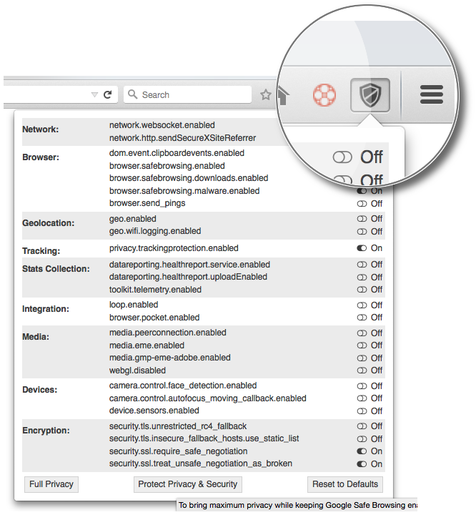 Privacy Settings