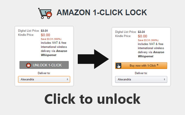 Amazon 1-Click Lock