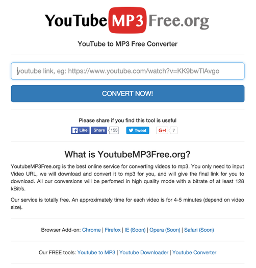 Youtube to MP3 Converter Free