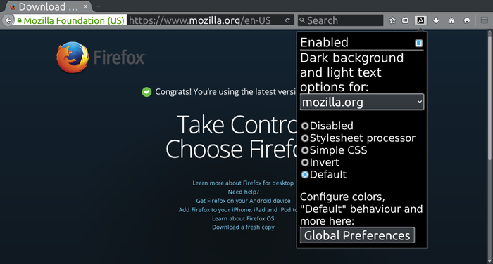 Dark Background and Light Text – Get this Extension for 🦊 Firefox (en-US)