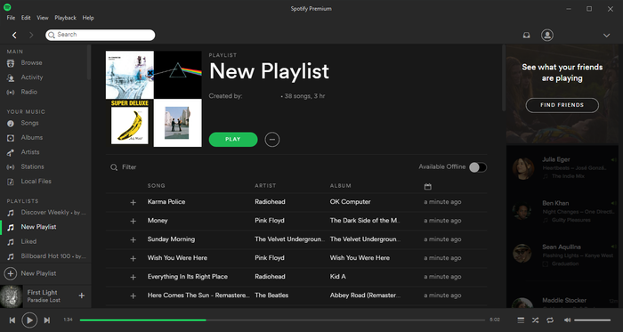 Nice Playlist Generator