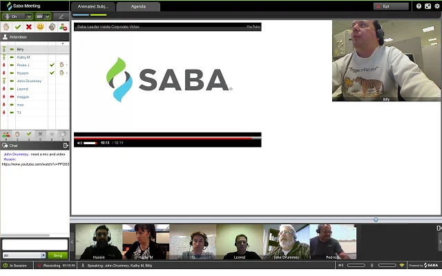 Saba Meeting Connector