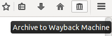 Save URL to Wayback Machine