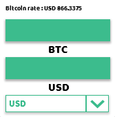 Bitcoin Rate & Conversion