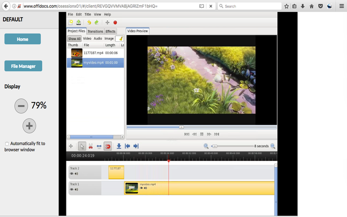 Video editor OpenShot online
