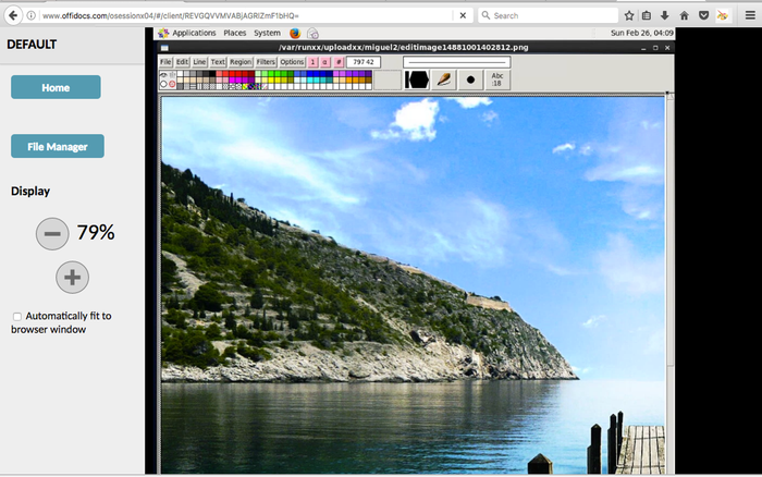 XPaint image editor and painter