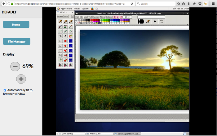 XPaint image editor and painter