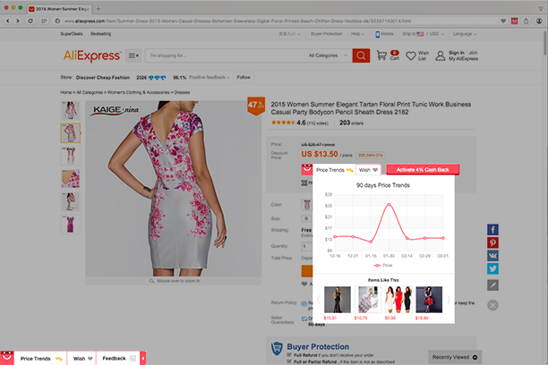 AliSaver - AliExpress Assistant and Cashback