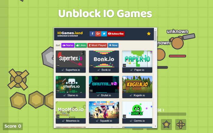 io Games Unblocked