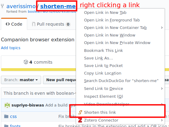 Shorten me - URL Shortener