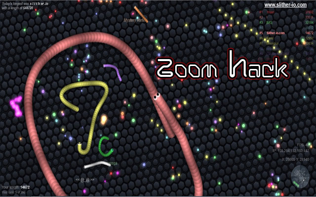 Slither.io Mods, Zoom, Unlock Skins, Bots – Get this Extension for