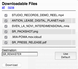 Multiple File Downloader