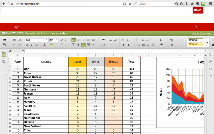 XlsWork XLS editor for spreadsheets