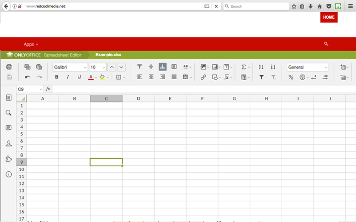 XlsWork XLS editor for spreadsheets