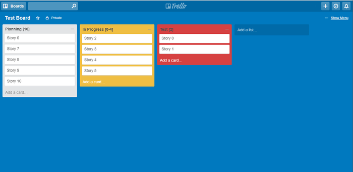 Kanban WIP for Trello promo image