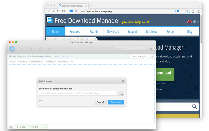 free download manager firefox add-on