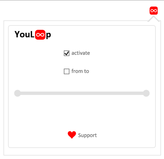 YouLoop - Repeat video/audio endless on YouTube