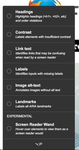 Tota11y: Accessibility toolkit