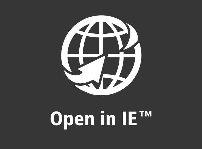 Open in IE™