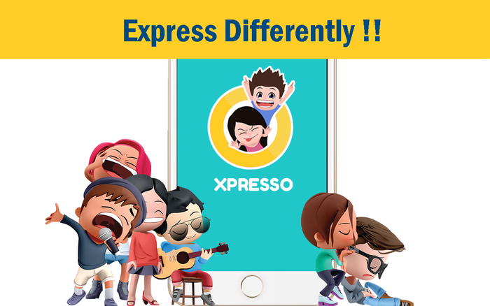 Xpresso- Animated avatar emojis & GIF Stickers