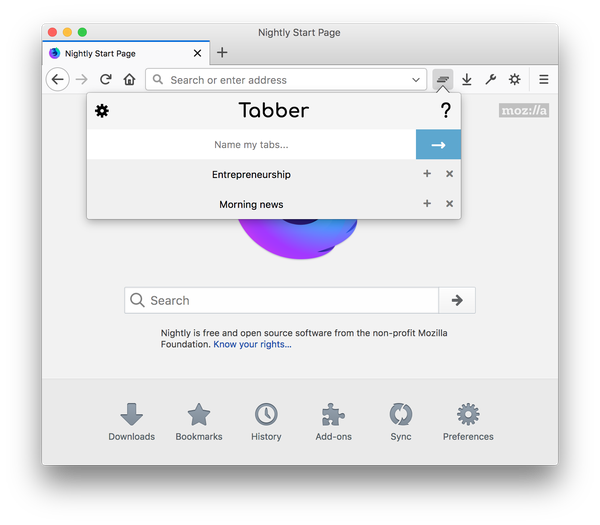 Tabber