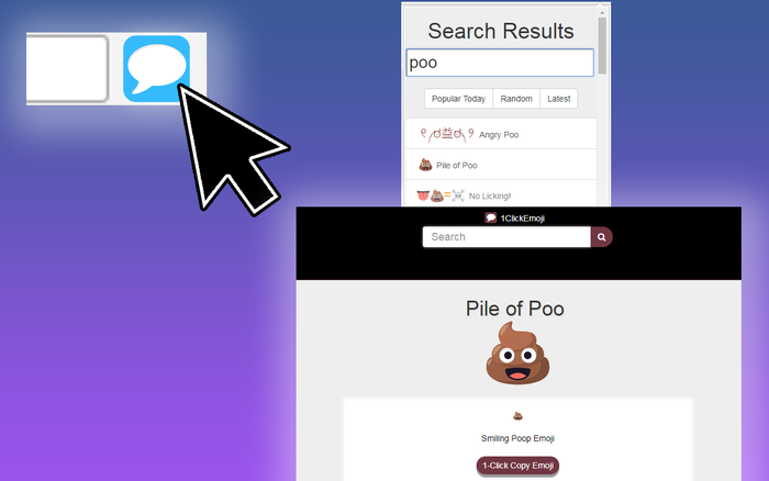 Fast Emoji Search promo image