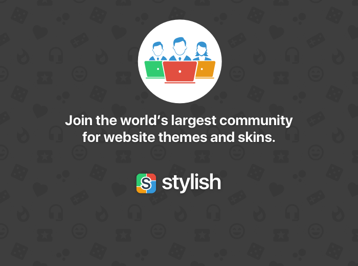 Stylish - Custom themes for any website