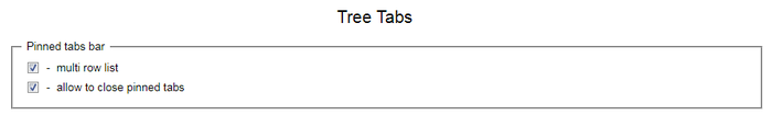 Tree Tabs