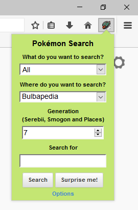 Pokémon Search promo image
