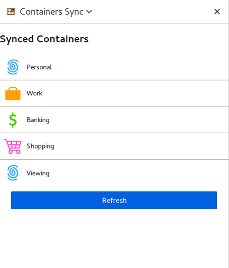Containers Sync