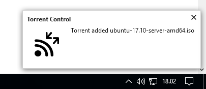 Torrent Control